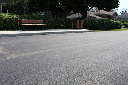 Pavage et construction de rue Longueuil